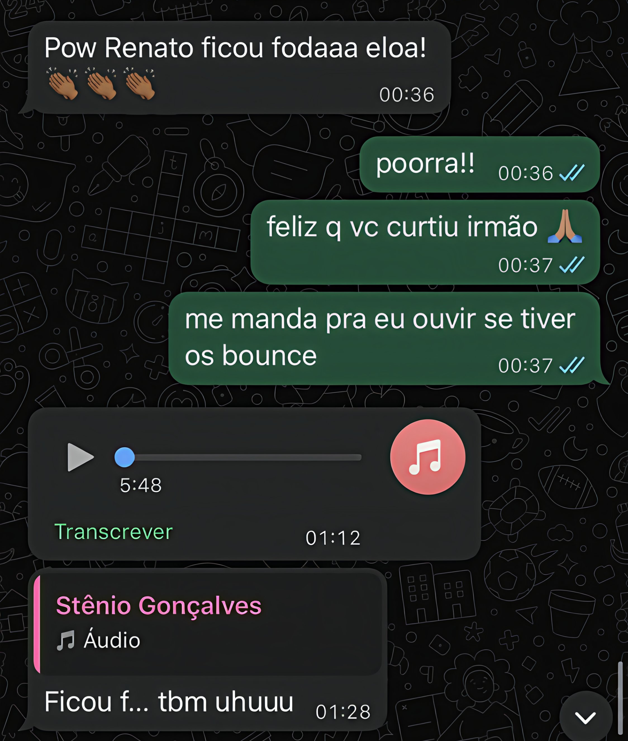 Feedback Stenio Goncalves